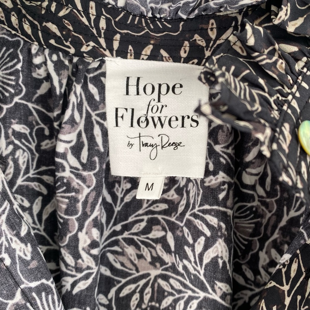 Anthropologie & Editorialist Hope for Flowers by Tracy Reese Midi Floral Dress M - Picture 3 of 13